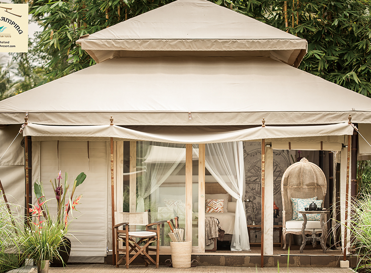Luxury Private Pool Villas and Luxury glamping tented villas near the beach in Ko Samui - Thailand
